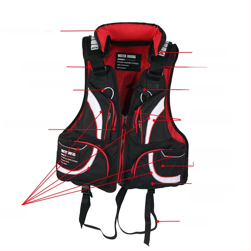 OWLWIN Vyrų žvejybos liemenė jūroms: greitai džiūsta, kvėpuojanti, UV apsauga, vėjo atsparumas, cheminių pluoštų mišinys