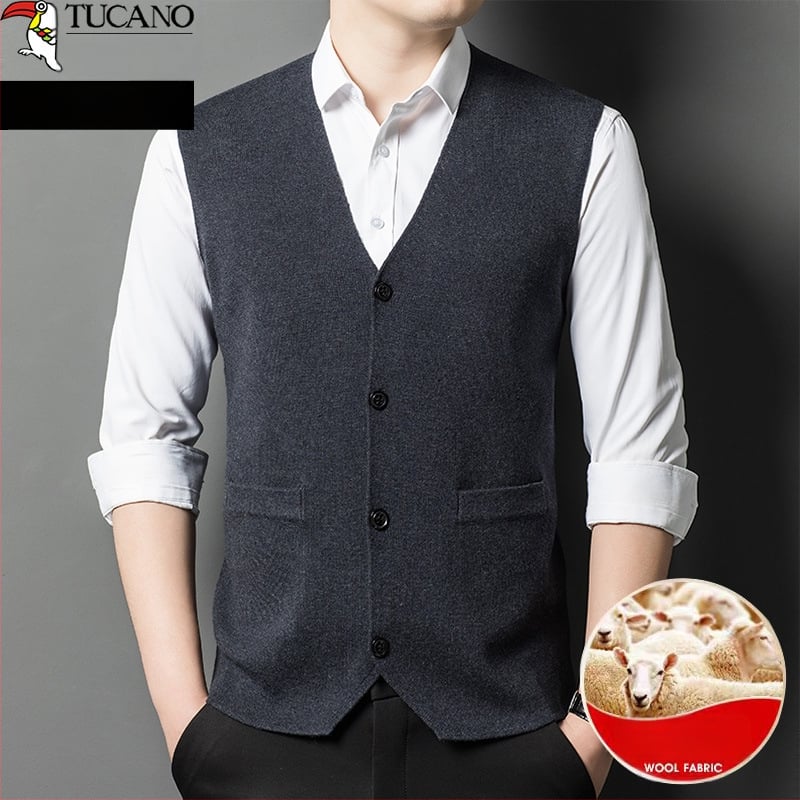 Puuvillane vest kapuutsiga kardiganistiiliga, ühe rivi nupudega, triikimata, ühetooniline