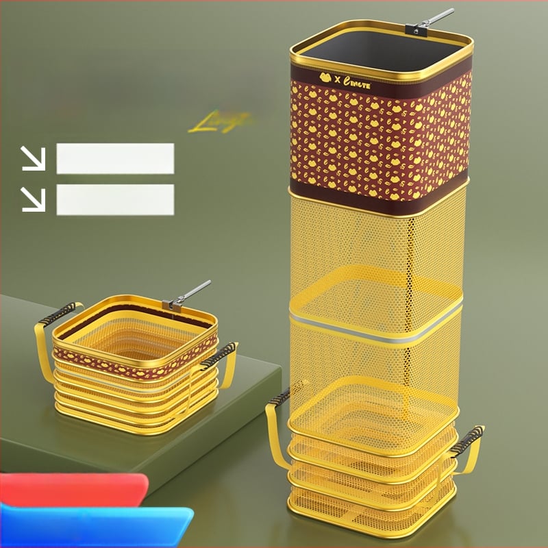 Antel zvejas aizsardzības tīkla soma ar nostiprinātu cinka sakausējumu un biezu pārklātu sietveida audumu