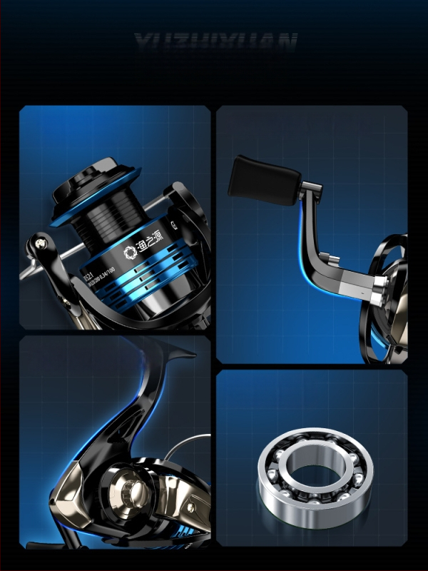 Περιστροφική μηχανή αλιείας – ολομεταλλική κατασκευή για αλιεία με δολώματα στη θάλασσα – Source of Fishing