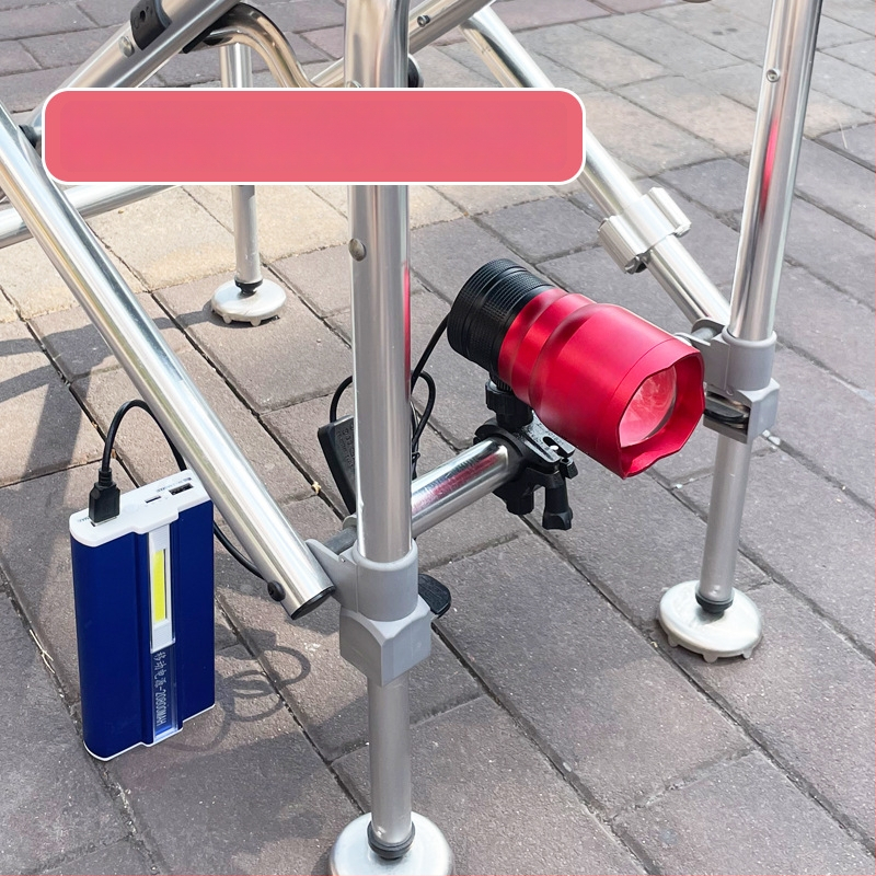 Išorinis žvejybos LED žibintas, aliuminio lydinio korpusas, 200–500 m nuotolis, kinetinės energijos tiekimas, Fisherman's Treasure