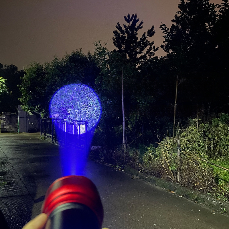 Išorinis žvejybos LED žibintas, aliuminio lydinio korpusas, 200–500 m nuotolis, kinetinės energijos tiekimas, Fisherman's Treasure