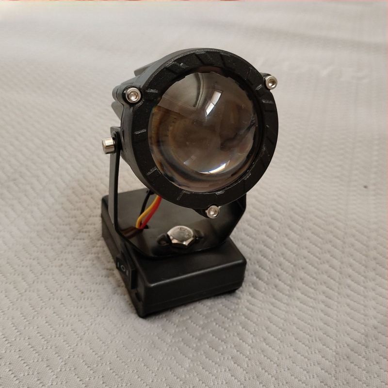 Frontala pentru pescuit noaptea — alimentare cu baterie Li, fascicul puternic, design cu bandă pentru cap, Xiaoduo