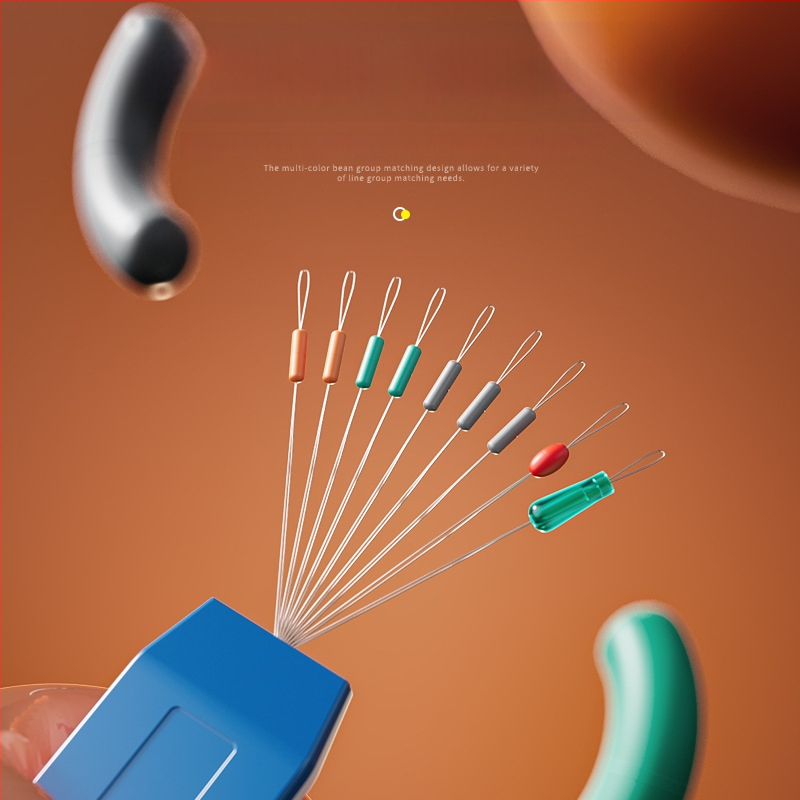 Силиконови space beans за риболов — нова формула, супер стегнати, безопасни за линията, пълен комплект за основна линия