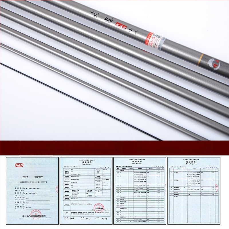 Ogļu šķiedras makšķerkastes komplekts – ultra viegls, ultra stingrs, daudzdaļīgs karpam un karu**tai**