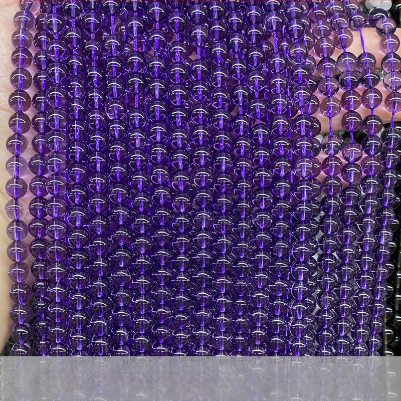 Laisvos karoliukų granulės iš ametisto – Stilius: Nine Fire – Prekės ženklas: Crystal Gift – Pakuotė: didmeninė – Išleidimo laikas: vasara 2024