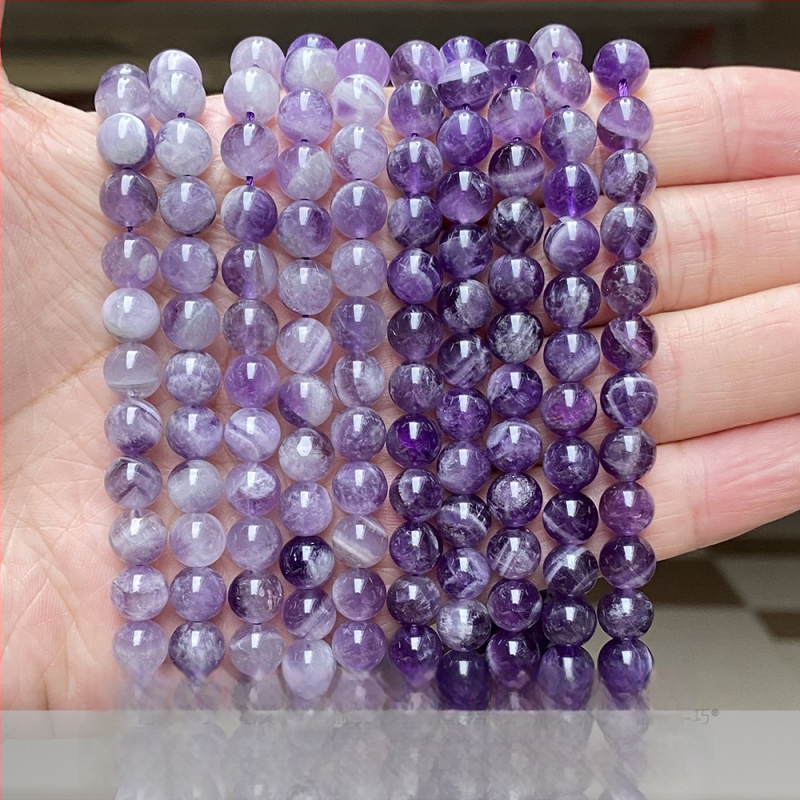 Laisvos karoliukų granulės iš ametisto – Stilius: Nine Fire – Prekės ženklas: Crystal Gift – Pakuotė: didmeninė – Išleidimo laikas: vasara 2024