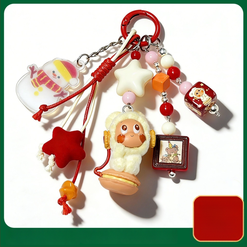 Telefona karājošs rotājums – akrils, zodiaka raksts, karikatūru stils, 2025. ziemā, pielāgojams