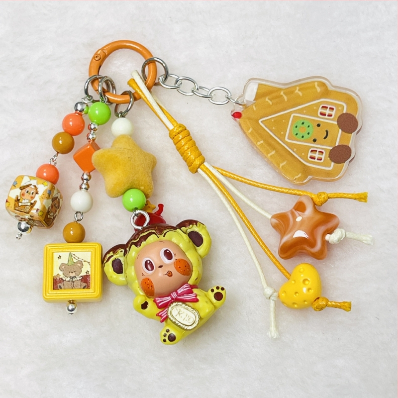 Telefona karājošs rotājums – akrils, zodiaka raksts, karikatūru stils, 2025. ziemā, pielāgojams