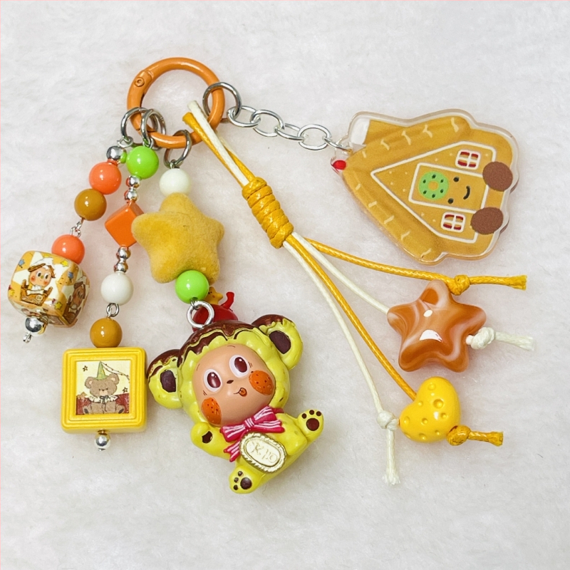 Telefona karājošs rotājums – akrils, zodiaka raksts, karikatūru stils, 2025. ziemā, pielāgojams