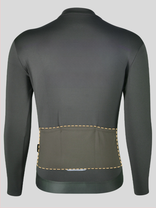 Vīriešu ziemas velosipēdu apģērbu komplekts — vējaizturīgs, silts audums, ceļa velosipēdam