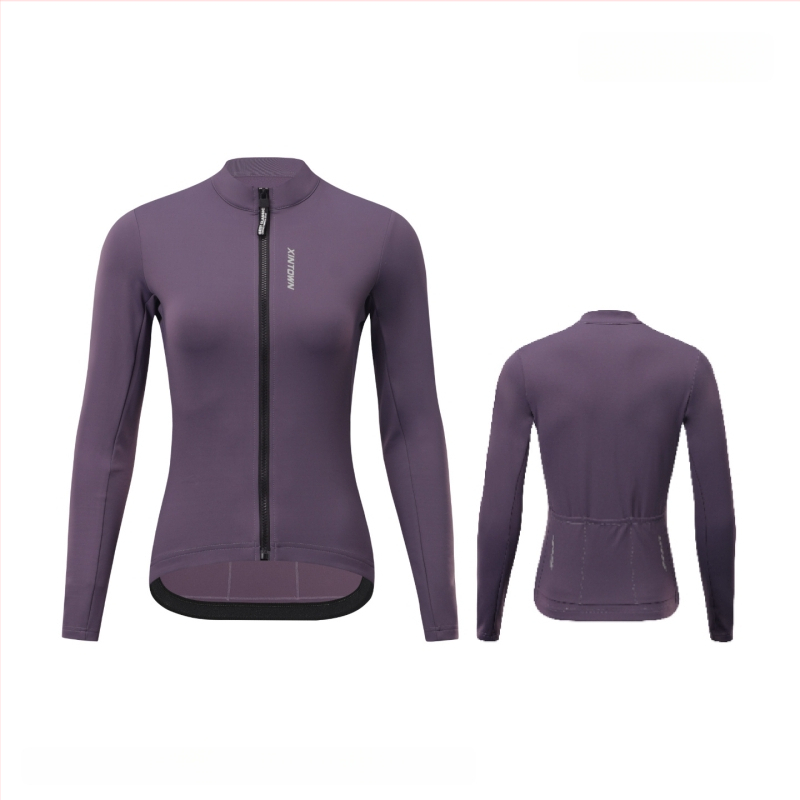 Xintown Universālais viegls flīsa velosipēdu tops ar drukātu rakstu – mitrumu vadīšana, pavasaris