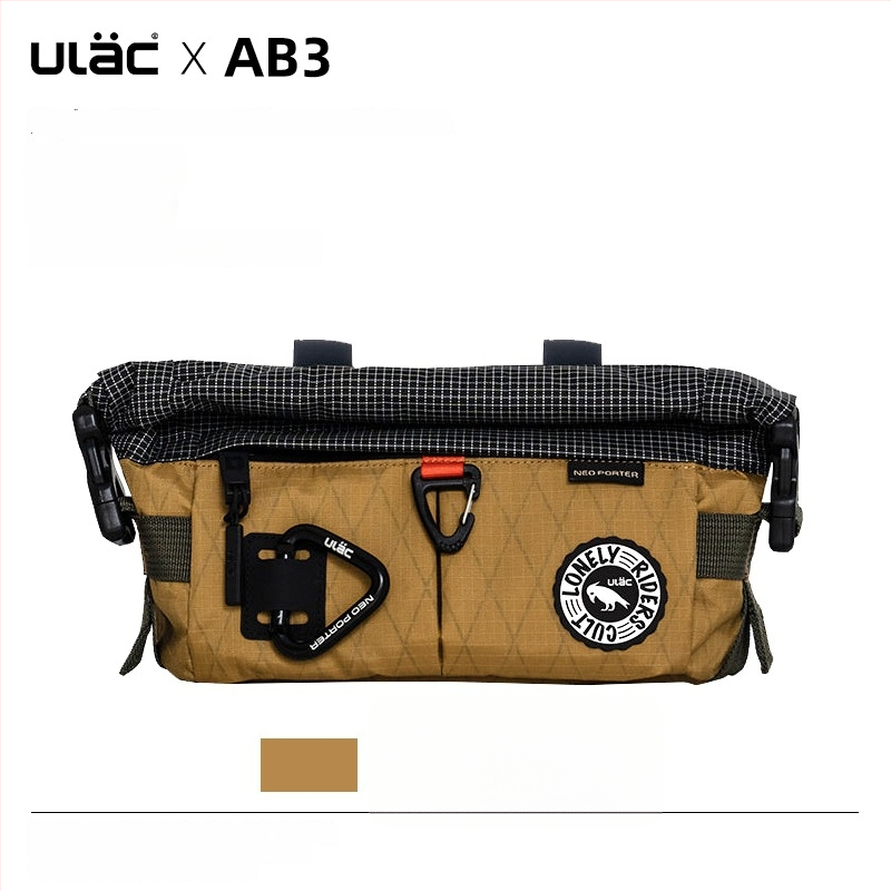 Τσαντάκι τιμονιού ποδηλάτου — αδιάβροχο, νάιλον, χωρητικότητας 3.0 L, μοντέλο AB3, για ορεινά ποδήλατα