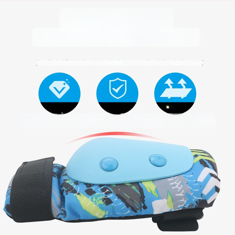 Σετ προστατευτικού εξοπλισμού για παιδιά πατινάζ – κράνος, προστασίες αγκώνα, γόνατος και παλάμης; επένδυση από αφρό; 30 τεμάχια