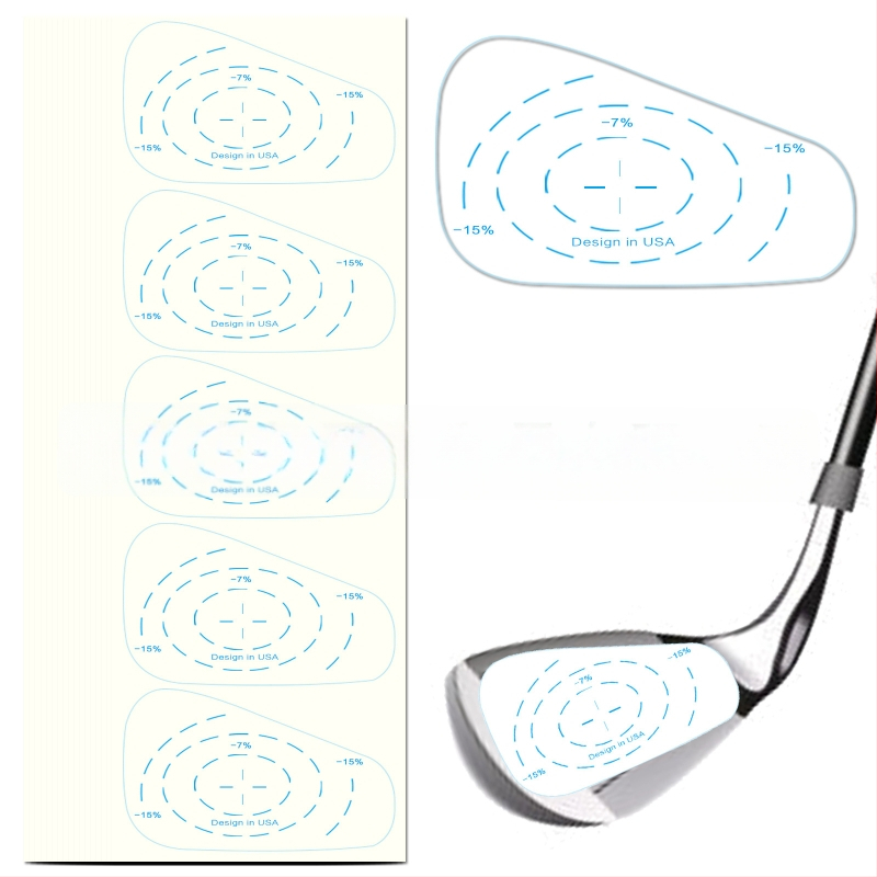Γκολφ Αυτοκόλλητα Κρούσης – Εργαλείο Πρακτικής Θέσης Χτυπήματος (Wood, Iron, Putter) – Υλικό: Αυτοκόλλητο; Αξεσουάρ Γκολφ