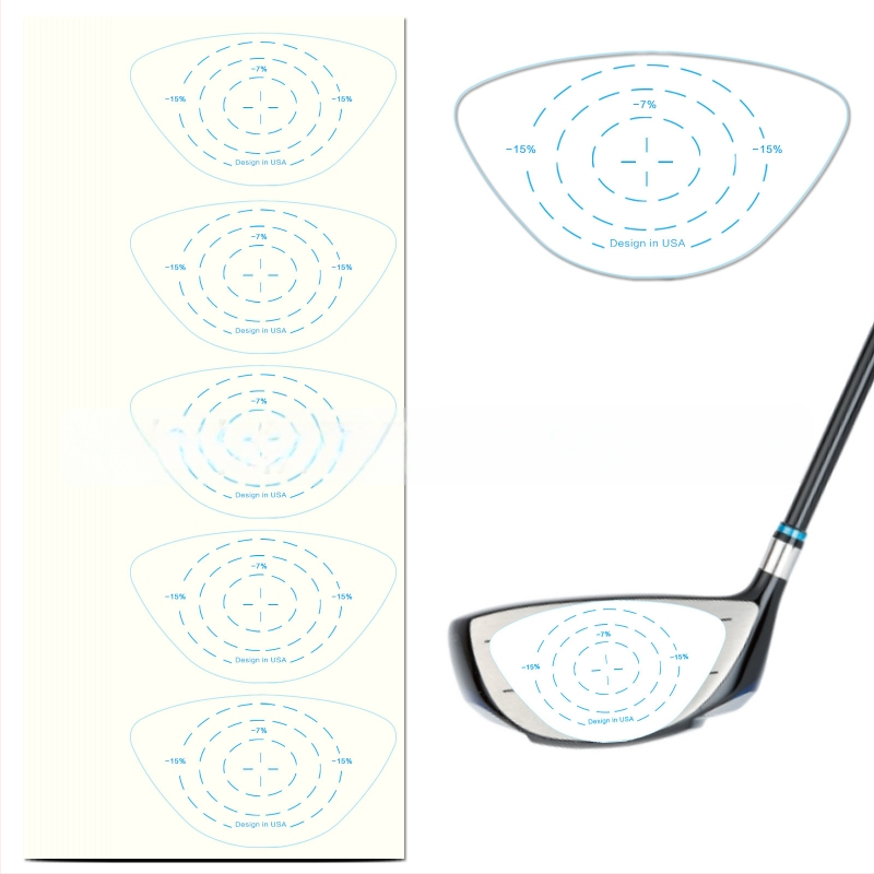 Γκολφ Αυτοκόλλητα Κρούσης – Εργαλείο Πρακτικής Θέσης Χτυπήματος (Wood, Iron, Putter) – Υλικό: Αυτοκόλλητο; Αξεσουάρ Γκολφ
