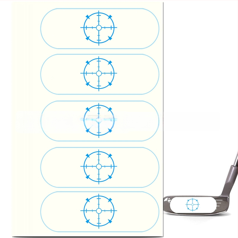 Γκολφ Αυτοκόλλητα Κρούσης – Εργαλείο Πρακτικής Θέσης Χτυπήματος (Wood, Iron, Putter) – Υλικό: Αυτοκόλλητο; Αξεσουάρ Γκολφ