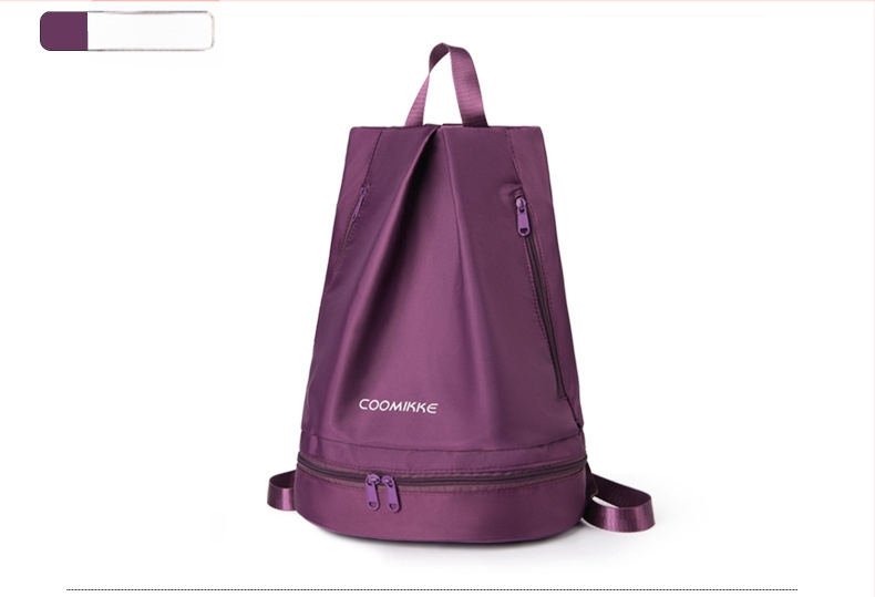 Sportinė kelioninė kuprinė su sausų ir šlapių atskyrimu ir batų skyriumi, Oxford audinys, kvėpuojanti, atspari vandeniui ir dėvėjimui