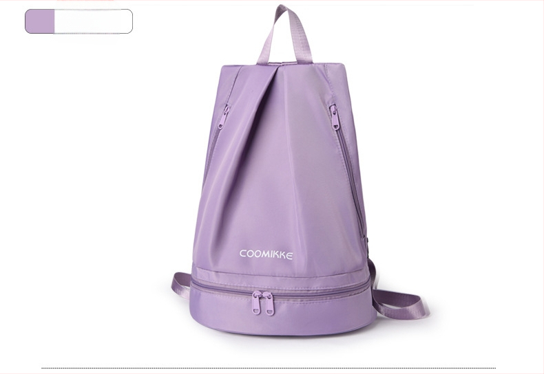 Sportinė kelioninė kuprinė su sausų ir šlapių atskyrimu ir batų skyriumi, Oxford audinys, kvėpuojanti, atspari vandeniui ir dėvėjimui