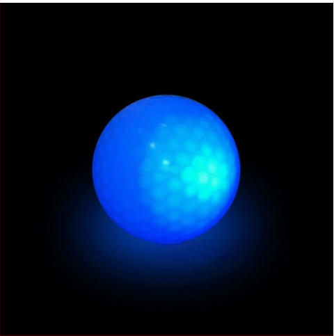 GOG Golf LED φώτιστη μπάλα – σιλικόνη, διπλού επιπέδου, αξεσουάρ γκολφ, δυνατότητα εκτύπωσης λογοτύπου