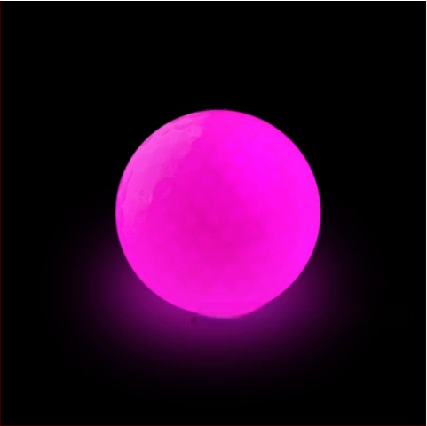 GOG Golf LED φώτιστη μπάλα – σιλικόνη, διπλού επιπέδου, αξεσουάρ γκολφ, δυνατότητα εκτύπωσης λογοτύπου