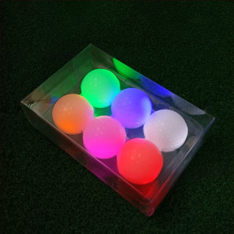 GOG Golf LED φώτιστη μπάλα – σιλικόνη, διπλού επιπέδου, αξεσουάρ γκολφ, δυνατότητα εκτύπωσης λογοτύπου