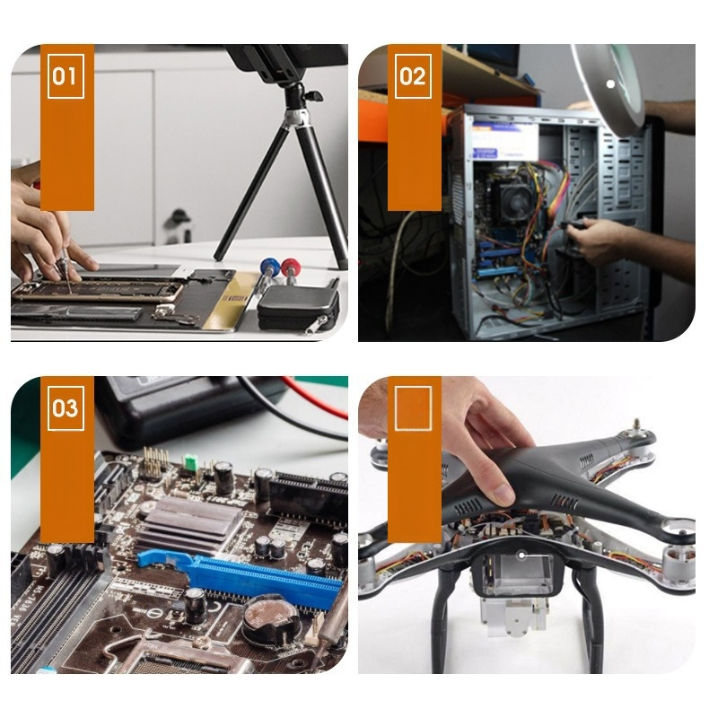 Set odvijača 24-u 1 s preciznim bitovima, magnetskim vrhovima, S2 alatni čelik, težina 230 g