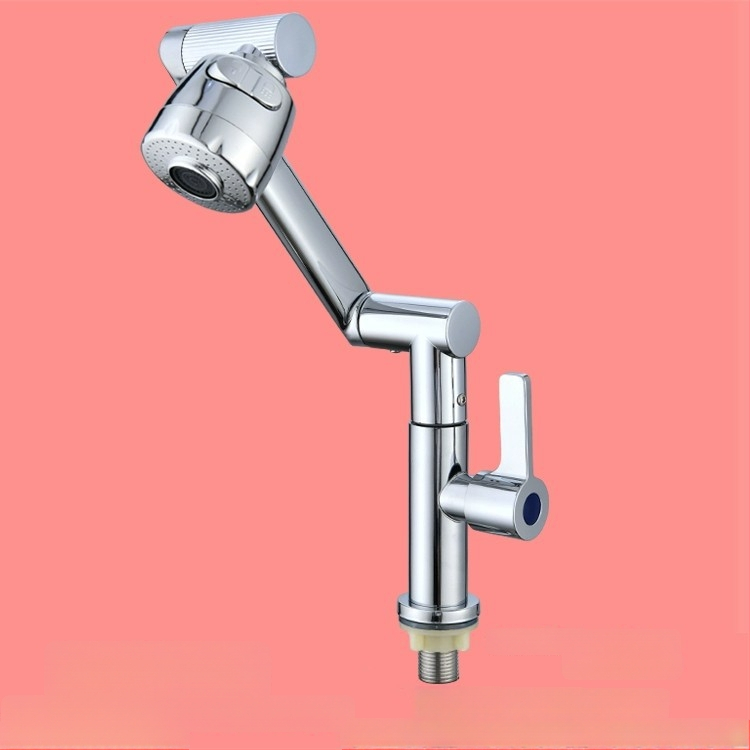 Virtuvės plautuvės čiaupas - sieninis montavimas, tik šaltas vanduo, vertikalus sukimas; varinis korpusas, varinis vožtuvo šerdis, 20 mm vožtuvo lizdas