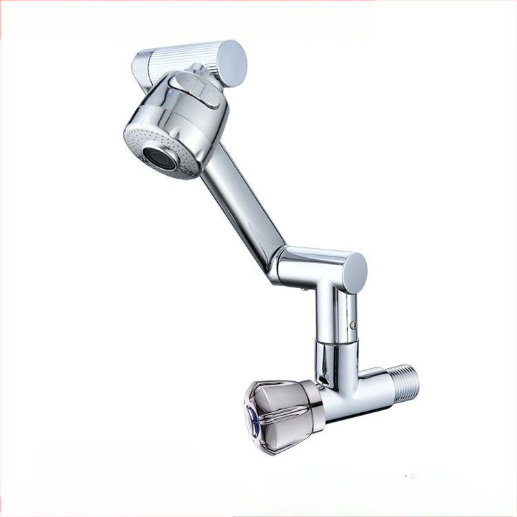 Virtuvės plautuvės čiaupas - sieninis montavimas, tik šaltas vanduo, vertikalus sukimas; varinis korpusas, varinis vožtuvo šerdis, 20 mm vožtuvo lizdas