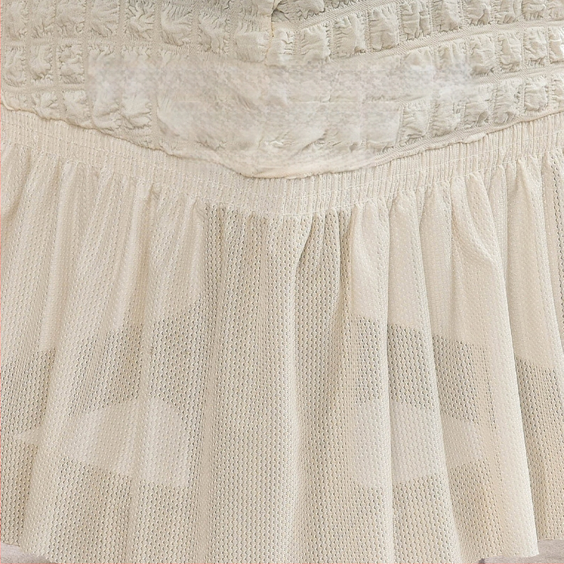 Toolide kattekate komplekt elastseersucker kangaga, kaasaegne ja lihtne stiil, nelja aastaajad universaalne, polüester