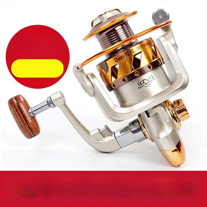 Σπίνινγκ ρελ για θαλάσσιο ψάρεμα με πλήρες μεταλλικό σώμα, μακρινή ρίψη