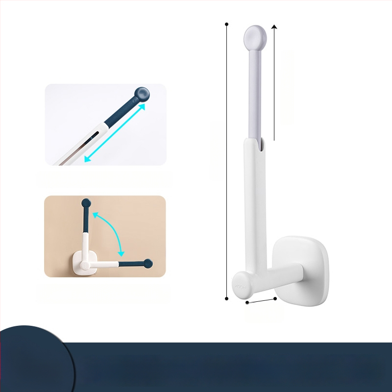 Bezurbju aizkara turētājs – sienas āķis dušas un durvju aizkariem (materiāls: zīda zieds; preces kods: F97st76j668st5; zīmols: Other; stils: vispārīgs)