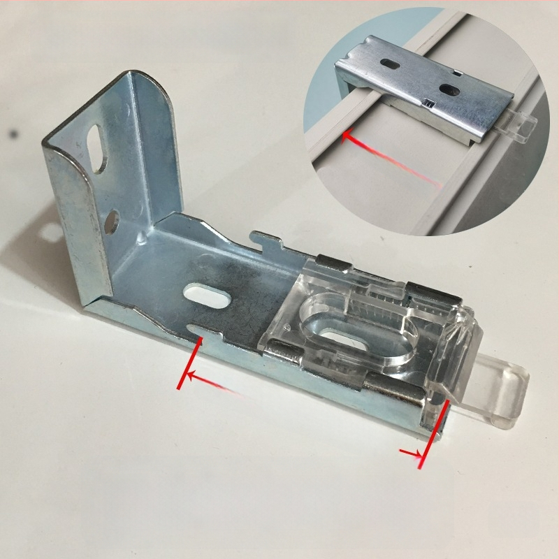 Római/roló árnyékoló kód tartó – gyöngyös, puha géz függöny telepítési kiegészítő