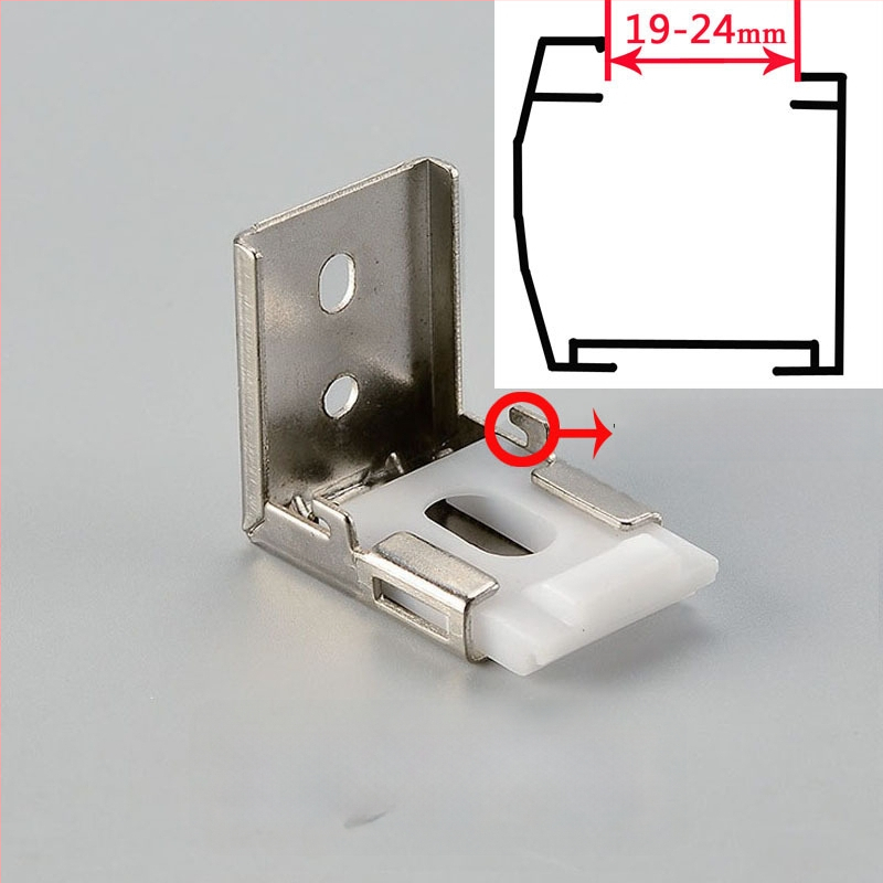 Római/roló árnyékoló kód tartó – gyöngyös, puha géz függöny telepítési kiegészítő