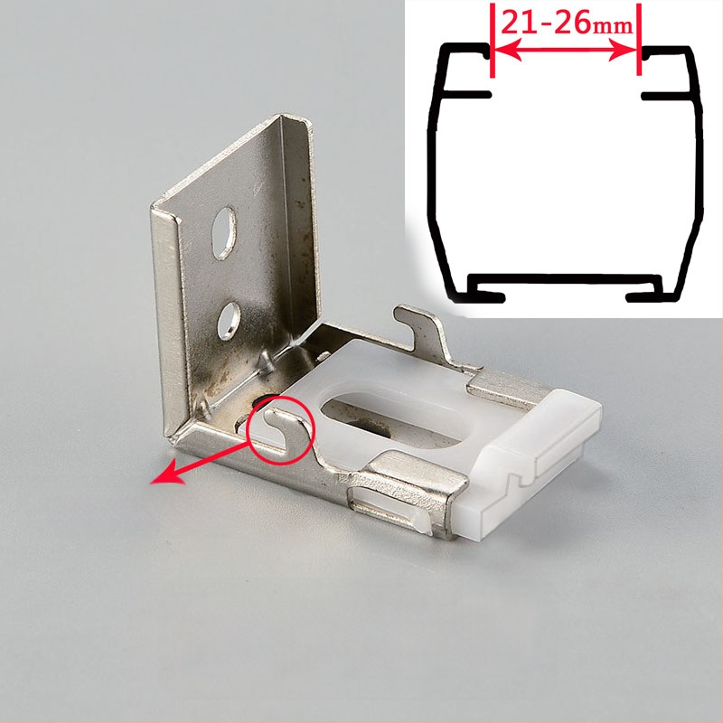 Római/roló árnyékoló kód tartó – gyöngyös, puha géz függöny telepítési kiegészítő