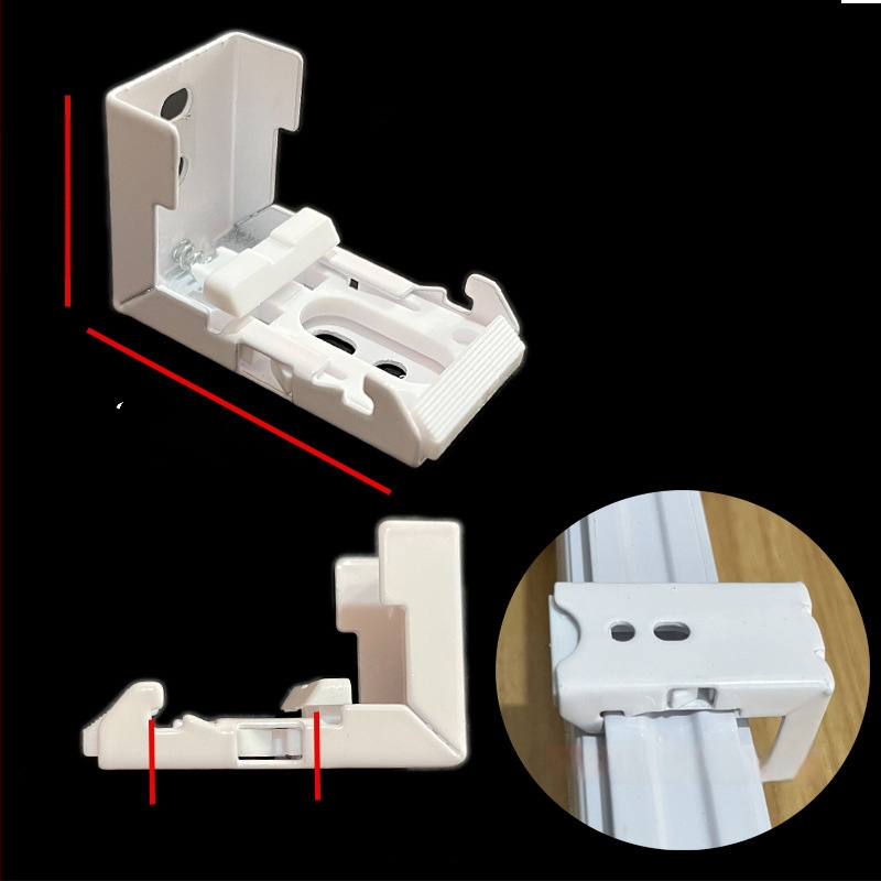 Római/roló árnyékoló kód tartó – gyöngyös, puha géz függöny telepítési kiegészítő