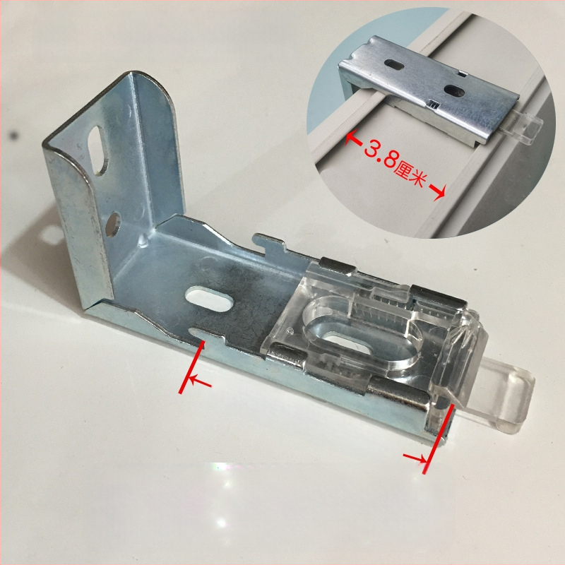 Római/roló árnyékoló kód tartó – gyöngyös, puha géz függöny telepítési kiegészítő