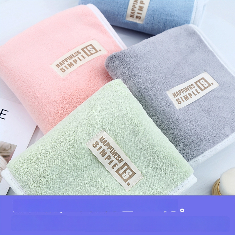 Πετσέτα προσώπου από coral velvet, παχύτερη έκδοση ενηλίκων, μαλακή και απορροφητική, δεν χάνει ίνες; Υλικό: coral fleece; Νήμα: 150D; Βάρος: 140–170 g; Κύριο περιεχόμενο: 80% πολυεστέρας; Προσαρμογή λογότυπου