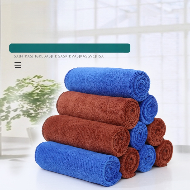 Μικροϊνική πετσέτα καθαρισμού οικιακή για κουζίνα και πλύσιμο αυτοκινήτου – απορροφητική, παχύτερη, 50–80 g