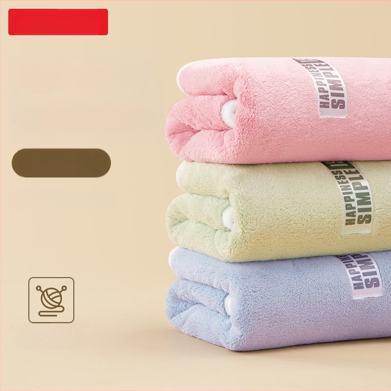 Drizzle Πετσέτα Coral Fleece - 150D νήμα, Διαδικασία Cut Velvet, Βάρος 170–200 g