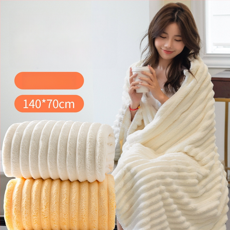 Σετ πετσέτες μπάνιου από Coral Fleece, 3 τεμάχια, 200 g ή περισσότερο, 60s νήμα, πετσέτες μπάνιου και προσώπου