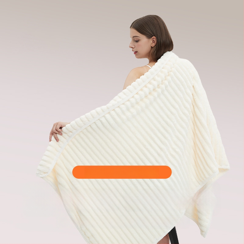 Σετ πετσέτες μπάνιου από Coral Fleece, 3 τεμάχια, 200 g ή περισσότερο, 60s νήμα, πετσέτες μπάνιου και προσώπου