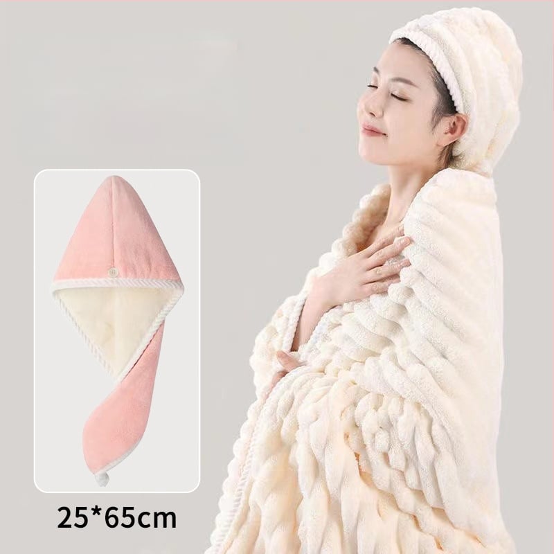 Σετ πετσέτες μπάνιου από Coral Fleece, 3 τεμάχια, 200 g ή περισσότερο, 60s νήμα, πετσέτες μπάνιου και προσώπου