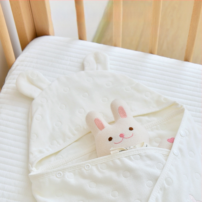 Βρεφική πετσέτα μπάνιου από 100% βαμβάκι, τζακάρ, 300–400 γρ