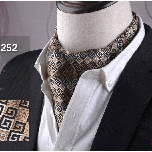 Unisex Jacquard φουλάρι - Λεπτό πολυτελές στυλ, Φλοράλ Μοτίβο, Πολυεστερικά Νήματα, Meisin Nalai