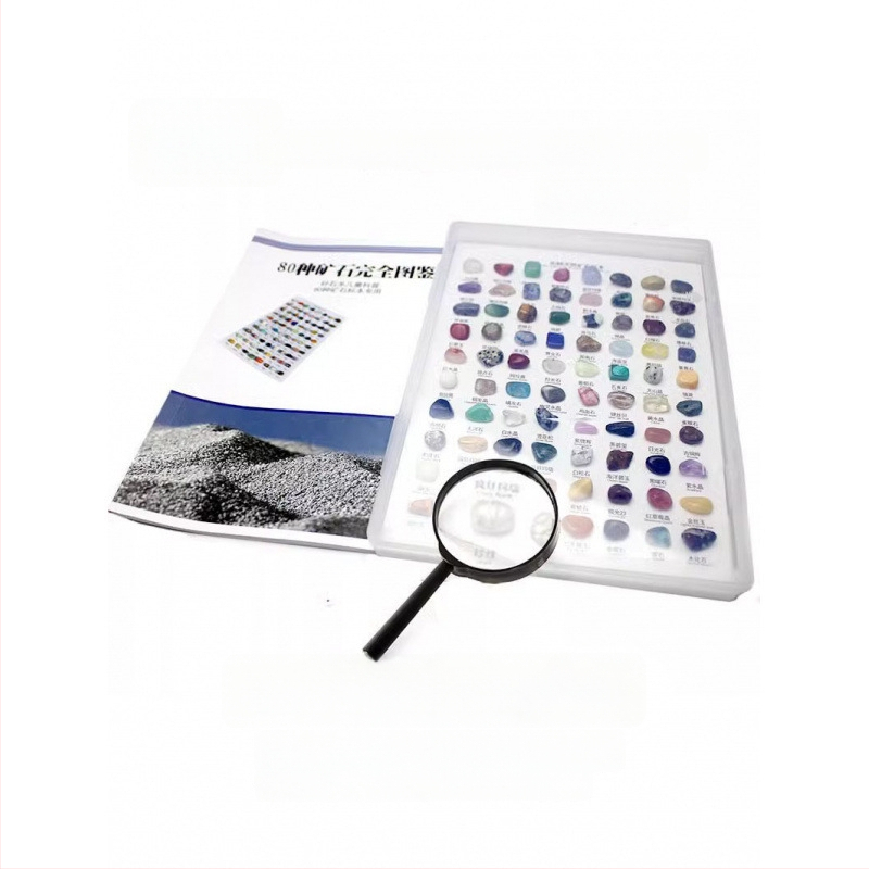 Kristālu minerālu izstāžu displejs — dabiski kristāli bērnu izpētei un mācībām; Zīmols YGDE; Materiāls: Cits; Stils: Mūsdienīgs vienkāršums; Gravēšana; Dāvana dzimšanas dienā