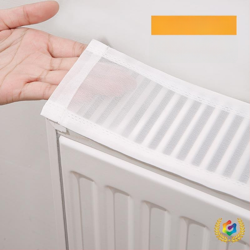 Прахозащитно покривало за радиатор, прост и модерен стил, за дневна стая.