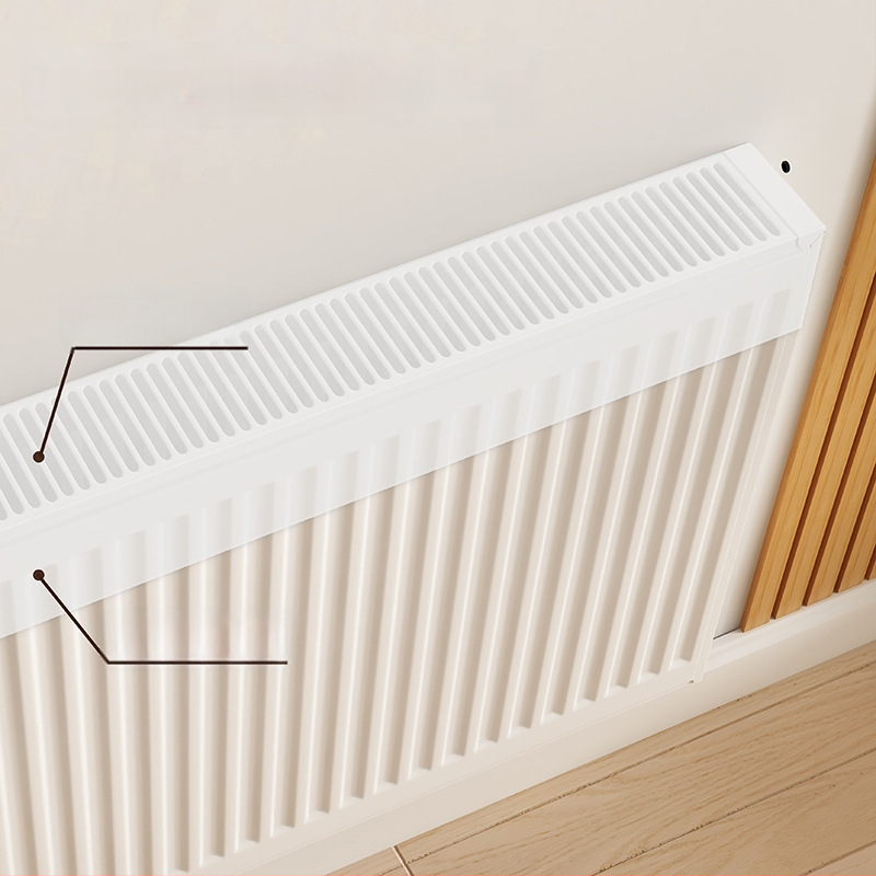 Прахозащитно покривало за радиатор, прост и модерен стил, за дневна стая.