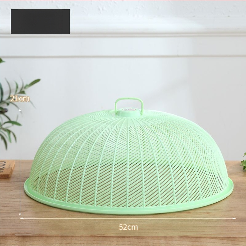 Ümmargune plastikust köögiviljakile – polüpropüleen, putuka- ja tolmukaitse, söögilaua ja köögi jaoks