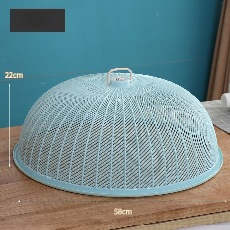 Ümmargune plastikust köögiviljakile – polüpropüleen, putuka- ja tolmukaitse, söögilaua ja köögi jaoks